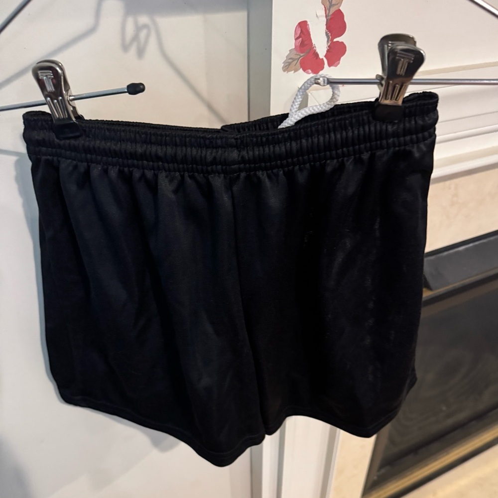 Score kids soccer shorts, black, large